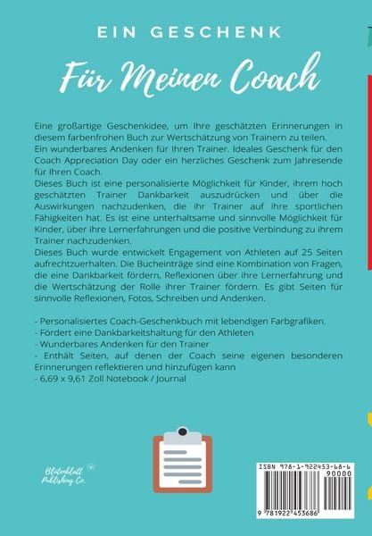 Produktbild: F&uuml;r Meinen Trainer