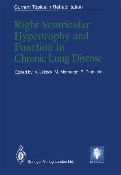 Produktbild: Right Ventricular Hypertrophy and Function in Chronic Lung Disease