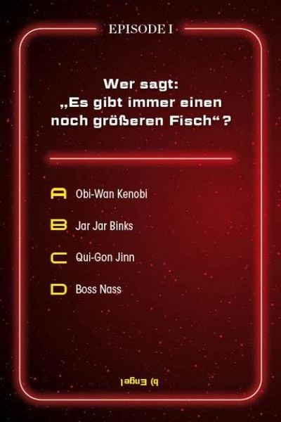 Produktbild: Kartenspiel: Das inoffizielle Quiz f&uuml;r Star Wars-Fans