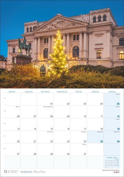 Produktbild: Hamburg &hellip;meine Perle Kalender 2027