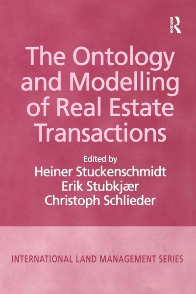 Produktbild: The Ontology and Modelling of Real Estate Transactions