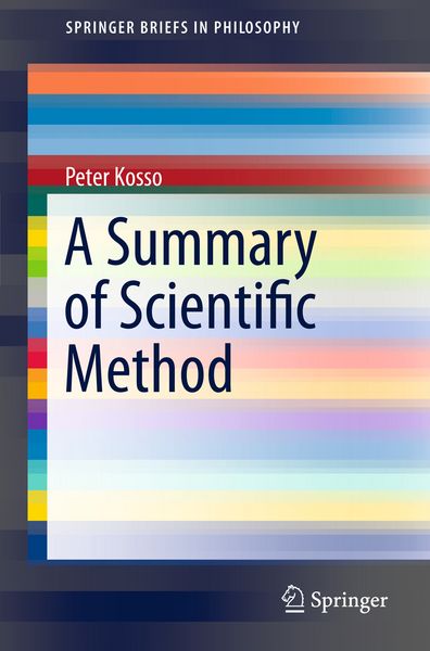 Produktbild: A Summary of Scientific Method