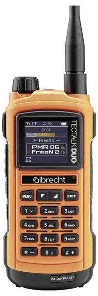 Produktbild: Albrecht Tectalk Duo PMR446 + Freenet 29149.S1 Freenet-Funkger&auml;t 2er Set