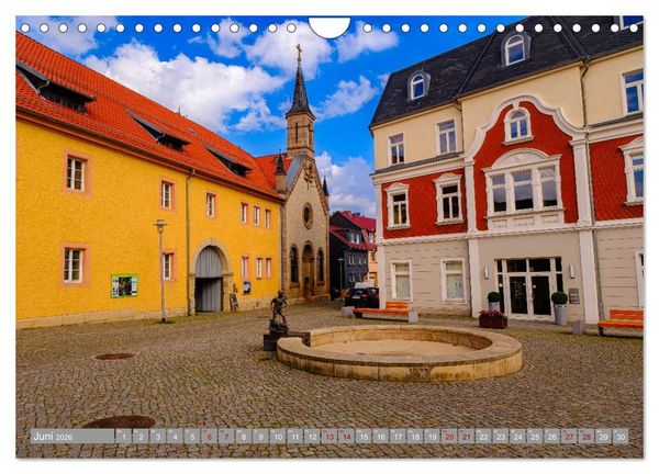 Produktbild: Ein Blick auf Leinefelde-Worbis (Wandkalender 2026 DIN A4 quer), CALVENDO Monatskalender