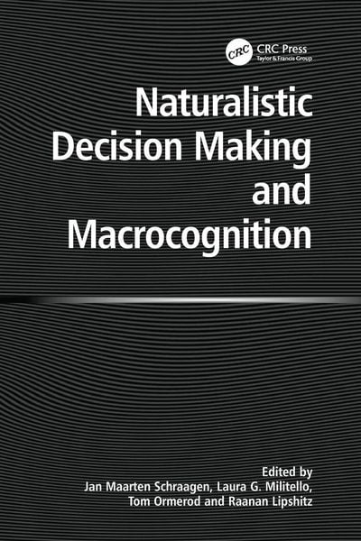 Produktbild: Naturalistic Decision Making and Macrocognition