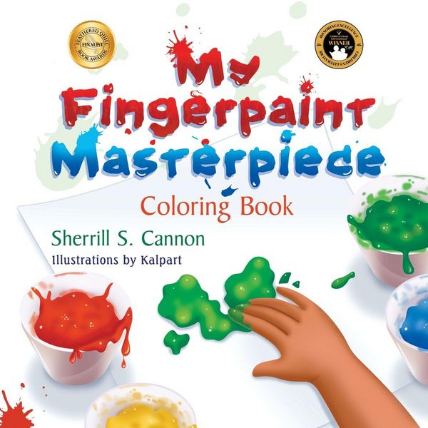 Produktbild: My Fingerpaint Masterpiece Coloring Book