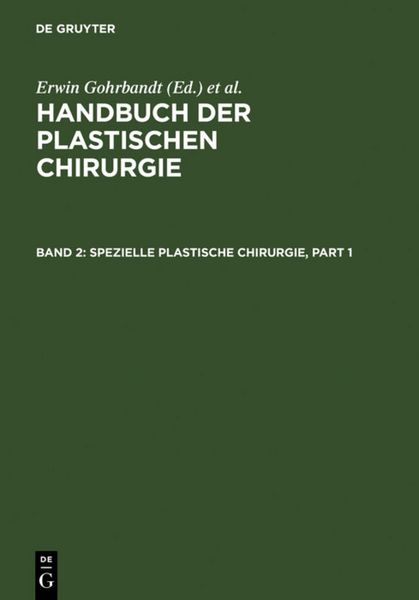 Produktbild: Spezielle plastische Chirurgie