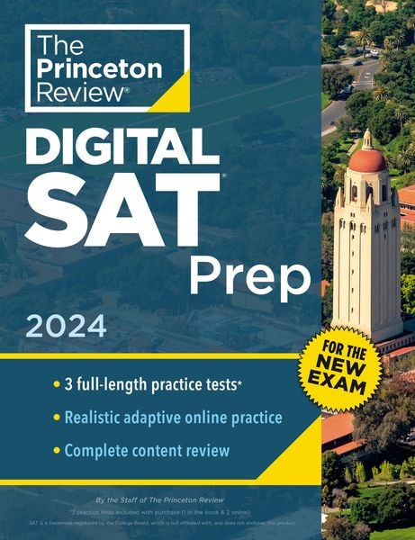 Produktbild: The Princeton Review: Princeton Review Digital SAT Prep, 202