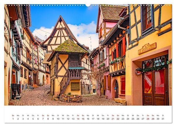 Produktbild: Eguisheim - M&auml;rchendorf im Elsass (Wandkalender 2026 DIN A2 quer), CALVENDO Monatskalender