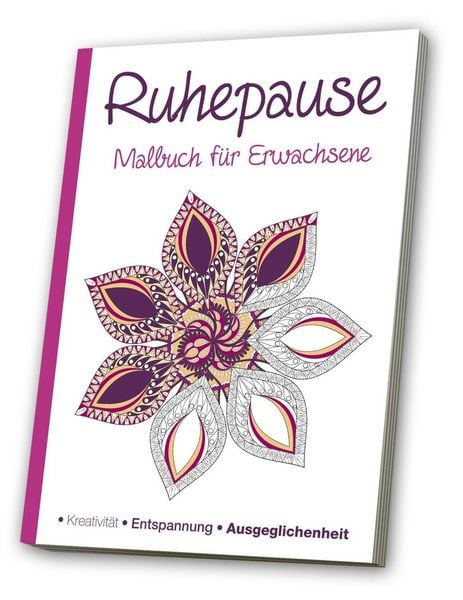 Produktbild: Malbuch f&uuml;r Erwachsene - Meine Ruhepause