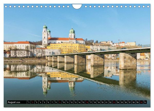 Produktbild: Passau, das Venedig Bayerns (Wandkalender 2026 DIN A4 quer), CALVENDO Monatskalender