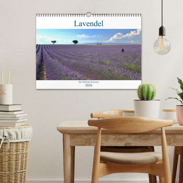 Produktbild: Lavendel. Der Duft der Provence (Wandkalender 2026 DIN A3 quer), CALVENDO Monatskalender