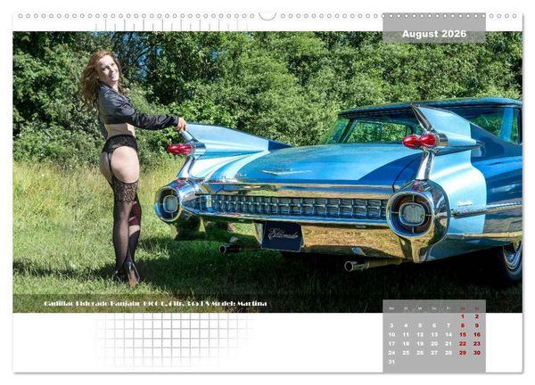 Produktbild: US-Car Classic's (Wandkalender 2026 DIN A2 quer), CALVENDO Monatskalender