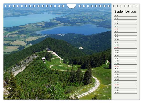 Produktbild: Schwangauer Momente (Wandkalender 2026 DIN A4 quer), CALVENDO Monatskalender