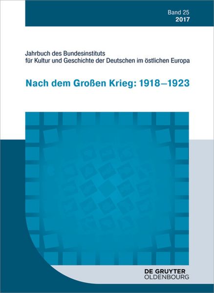 Produktbild: Jahrbuch des Bundesinstituts f&uuml;r Kultur und Geschichte der Deutschen im &ouml;stlichen Europa / 2017