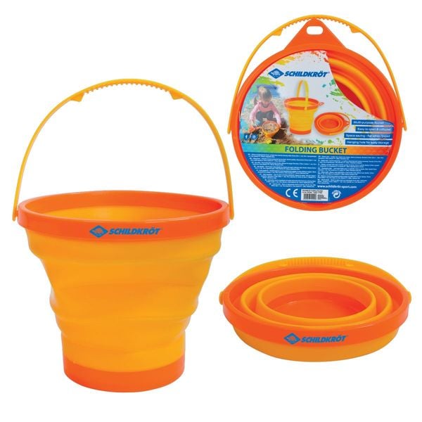 Schildkröt 970240 - Fun Sports, Falt Eimer, Ø 20 cm, Höhe 4-16 cm, Sandspielzeug,