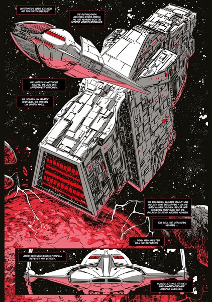Produktbild: Star Wars Comics: Darth Maul - Schwarz, Wei&szlig; & Rot Deluxe