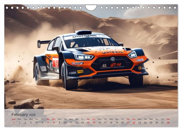 Produktbild: The ultimate sporty driving experience (Wall Calendar 2026 DIN A4 landscape), CALVENDO 12 Month Wall Calendar