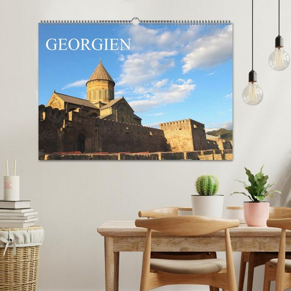Produktbild: Georgien (Wandkalender 2026 DIN A2 quer), CALVENDO Monatskalender