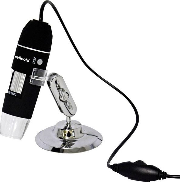 Produktbild: Reflecta Digital-Mikroskop 200 x Digitale Vergr&ouml;&szlig;erung (max.): 5 x