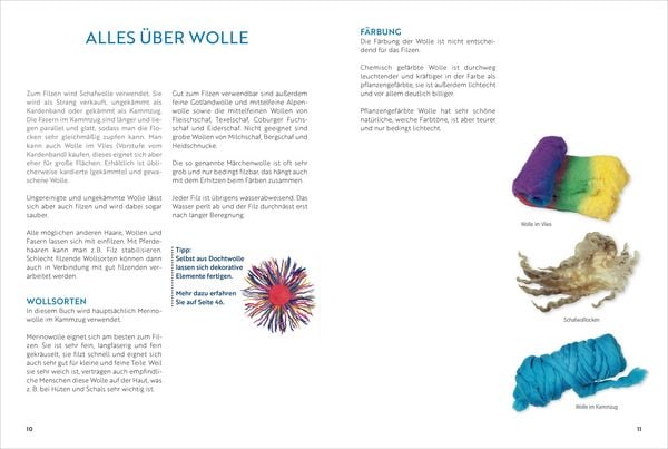 Produktbild: Das gro&szlig;e Buch vom Filzen