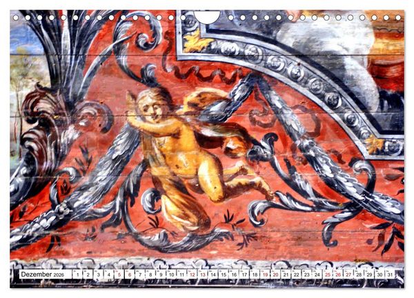 Produktbild: Die Kirche von M&uuml;hlhausen - Ein architektonisches Kleinod in Ostpreu&szlig;en (Wandkalender 2026 DIN A4 quer), CALVENDO Monatskalender