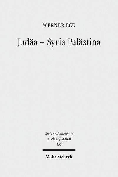 Produktbild: Jud&auml;a - Syria Pal&auml;stina