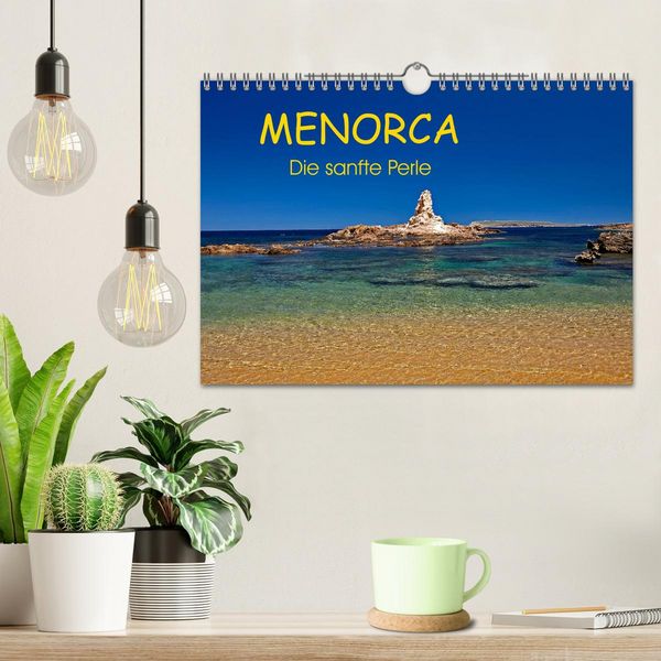 Produktbild: MENORCA - Die sanfte Perle (Wandkalender 2026 DIN A4 quer), CALVENDO Monatskalender