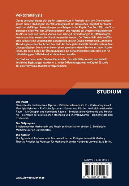Produktbild: Vektoranalysis