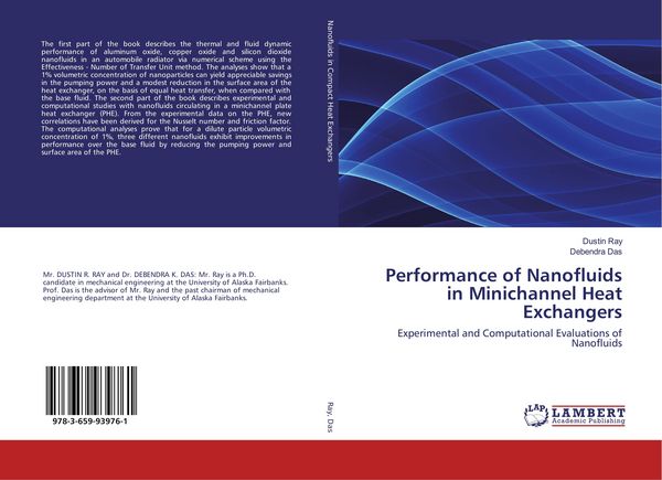 Produktbild: Performance of Nanofluids in Minichannel Heat Exchangers
