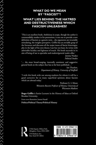 Produktbild: The Nature of Fascism