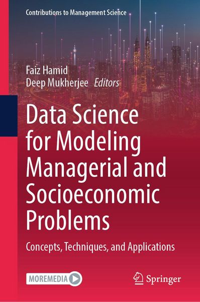Produktbild: Data Science for Modeling Managerial and Socioeconomic Problems