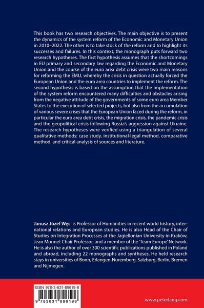 Produktbild: The System Reform of the Economic and Monetary Union (2010-2022)