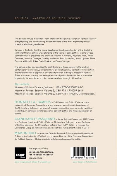 Produktbild: Maestri of Political Science