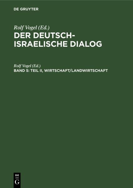 Produktbild: Teil II, Wirtschaft/Landwirtschaft