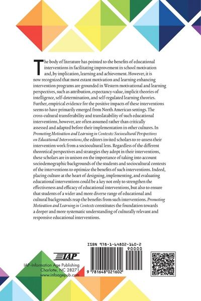 Produktbild: Promoting Motivation and Learning in Contexts