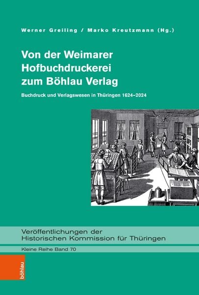 Produktbild: Von der Weimarer Hofbuchdruckerei zum B&ouml;hlau Verlag