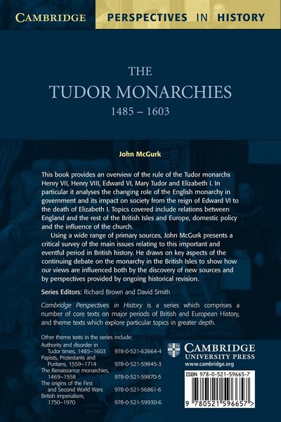 Produktbild: The Tudor Monarchies, 1485 1603