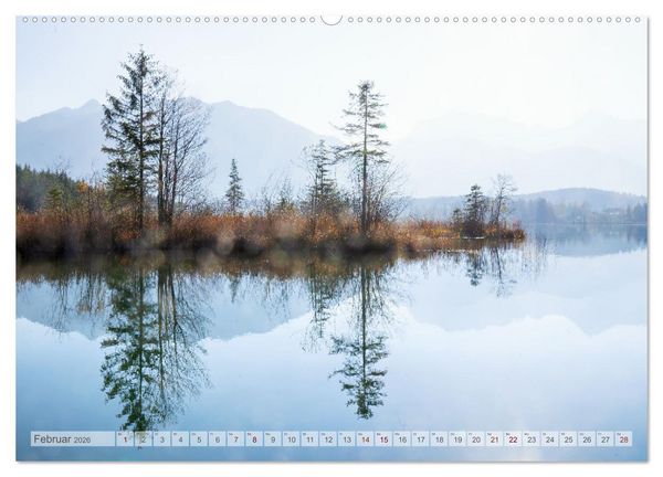 Produktbild: Magie gespiegelter Welten (Wandkalender 2026 DIN A2 quer), CALVENDO Monatskalender
