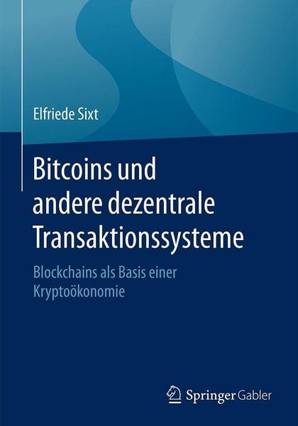 Produktbild: Bitcoins und andere dezentrale Transaktionssysteme