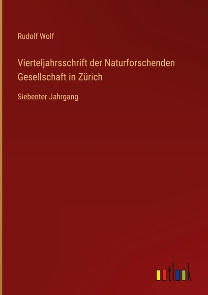Produktbild: Vierteljahrsschrift der Naturforschenden Gesellschaft in Z&uuml;rich
