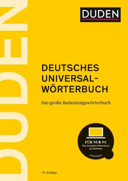 Produktbild: Duden – Deutsches Universalwörterbuch
