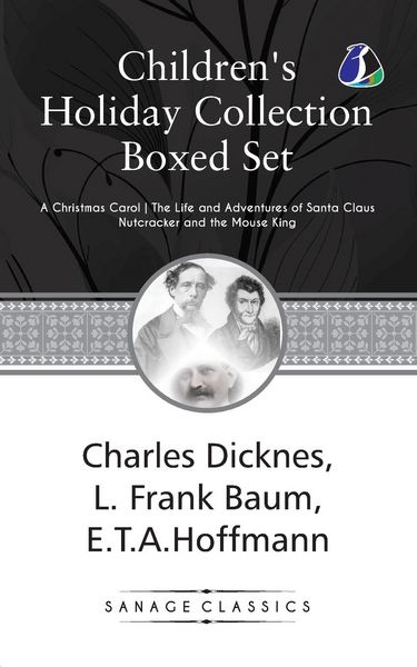 Produktbild: Children's Holiday Collection Boxed Set (A Christmas Carol, The Life and Adventures of Santa Claus, Nutcracker and the Mouse King) Set of 3 Books [Paperback]