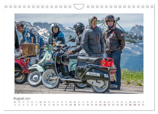 Produktbild: Faszination Zweirad - Impressionen vom &Ouml;tztaler Moped Marathon (Wandkalender 2027 DIN A4 quer), CALVENDO Monatskalender