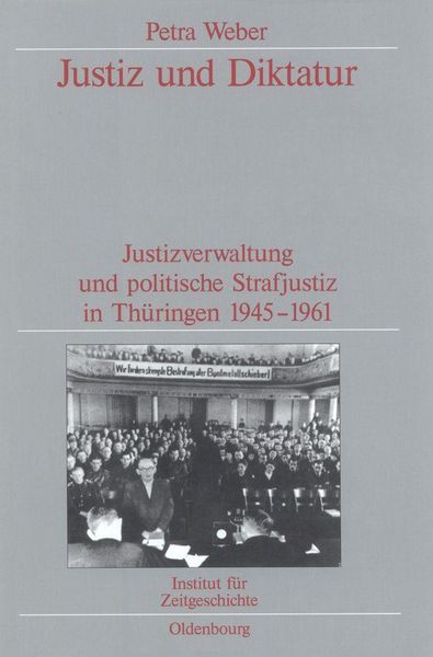 Produktbild: Justiz und Diktatur