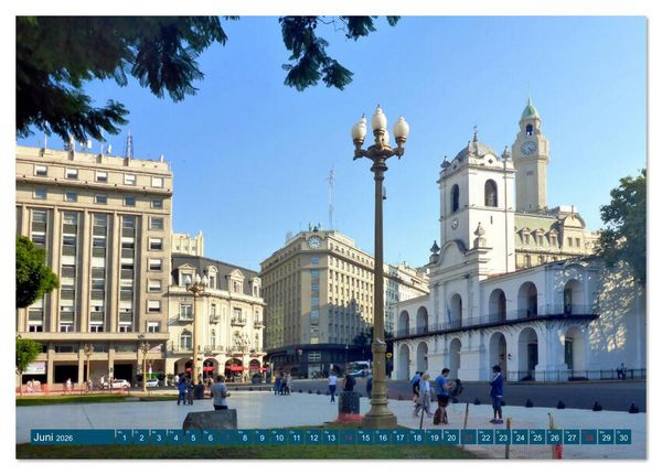 Produktbild: Buenos Aires - Moderne und Tradition (Tischkalender 2026 DIN A5 quer), CALVENDO Monatskalender