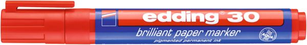 Produktbild: EDDING&reg; Brillant Paper Marker 30, rot