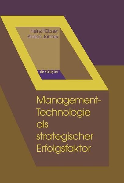Produktbild: Management-Technologie als strategischer Erfolgsfaktor