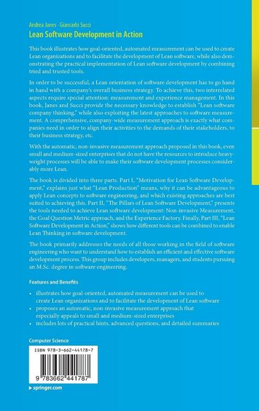 Produktbild: Lean Software Development in Action
