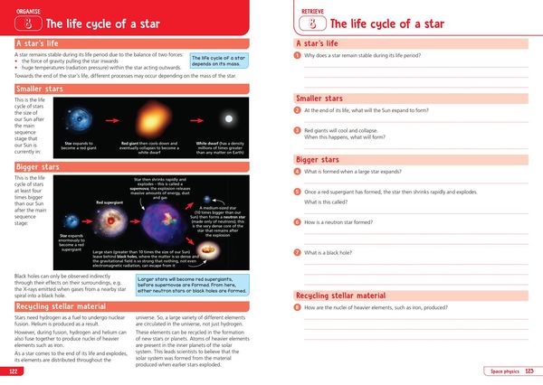 Produktbild: AQA GCSE 9-1 Physics Organise and Retrieve Your Knowledge